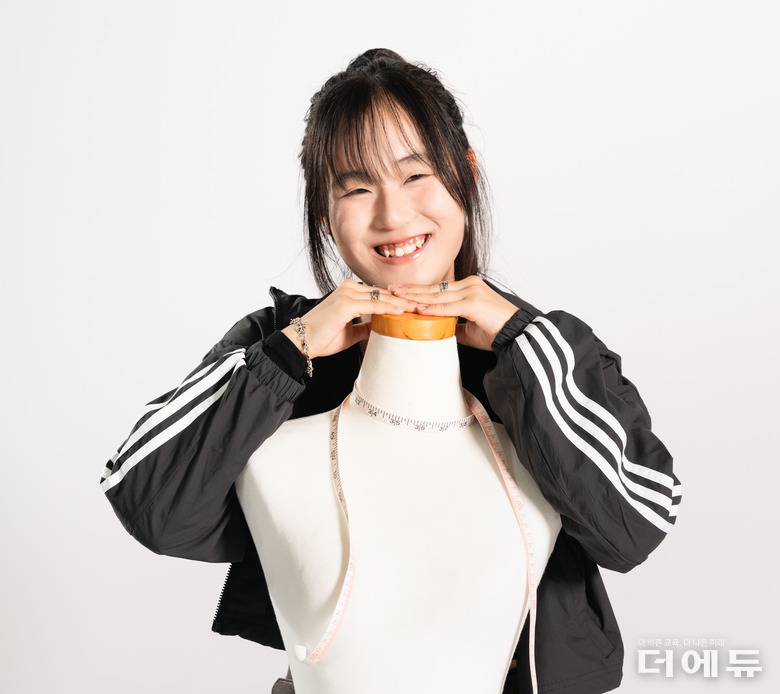 오민경 금산간디중학교 3학년 학생.