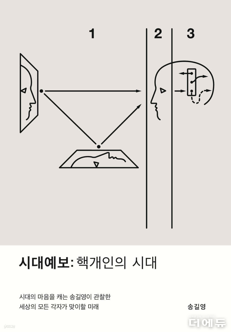 ‘시대예보:핵개인의 시대’ 책표지(송길영/ 교보문고/ 2023)