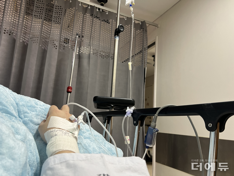 안신영 큐어링랩 대표가 공황발작 증상으로 병원에 입원했다.(사진=안신영 대표)