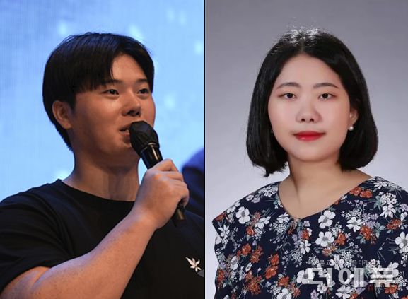 제4대 초등노조 위원장 선거에 도전하는 (왼쪽부터) 고요한 인천 청호초 교사와 김희성 서울 선곡초 교사.