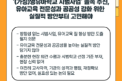 "영유아학교 시범사업, 기준도·신뢰도 없다"...국공립유치원교사노조 작심 비판