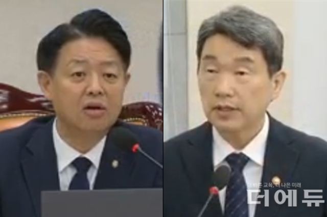 [종합] 이주호·김영호 서로 향해 "유감"...AIDT 교육자료법, 여야 대치 속 국회 교육위 통과