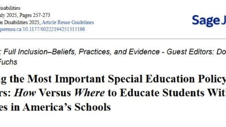 [주취논객] ⑫통합교육이 도움이 된다는 근거는 없다