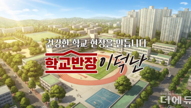 더에듀, 유튜브 '학교반장 이덕난' 오픈...학교 민원, 법적 허용 범위 살핀다