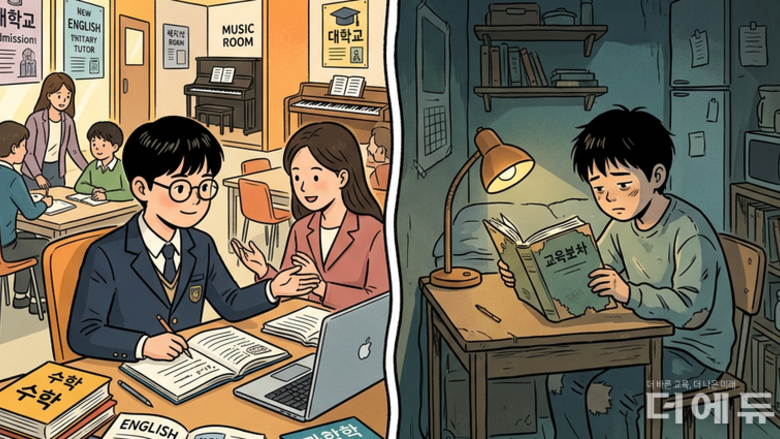 사교육 양극화 심화하나..."참여학생 비용만 늘고, 수입 낮은 가구 감소폭 높아"